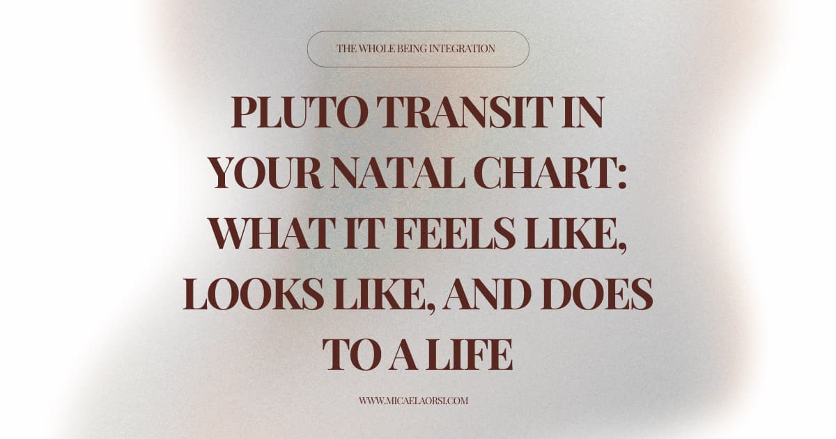 Cover image for Pluto Transit in Your Natal Chart: What It Feels Like, Looks Like, and Does to a Life blog post